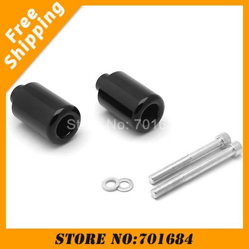 New Black font b Motorcycle b font font b Frame b font Sliders for Suzuki Hayabusa