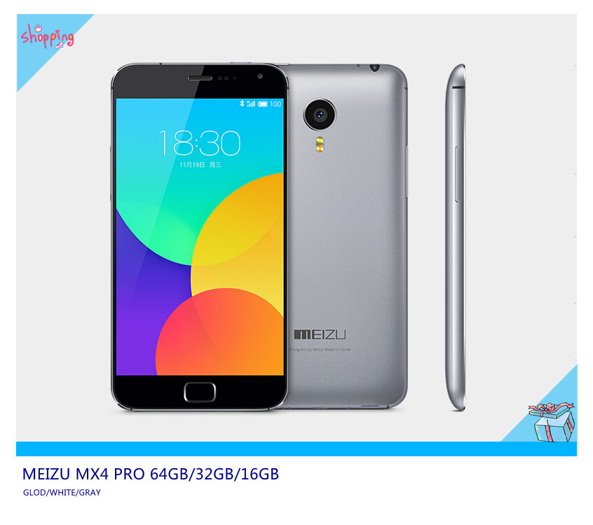 Original Meizu MX4 M461 Meizu mx4 pro M462 4G FDD LTE smartphone 32GB 64GB 20 7MP