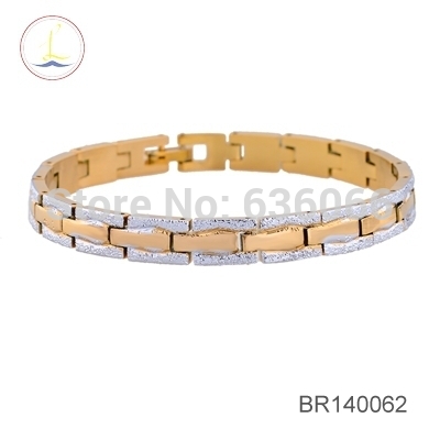 Low Fashion High Quality Chic Bracelets Bangles Copper Bracelet Jewelry Gold Silver Women Men Bracelet SBR140179