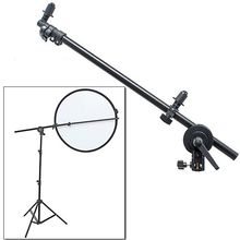 PRO Studio Photo Holder Bracket Swivel Head Reflector Arm Support 24″-66″