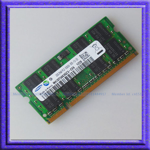 Samsung 2  PC2-5300 DDR2 667  SO-DIMM 200 .  DDR2 2    RAM  