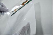 21 5 Dual interactive touch foil Film through glass window shop Best price and cost