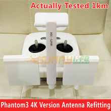 DJI Phantom 3 4K Version WIFI Transmission Antenna Refitting Signal Booster Extended Long Range Antenna Modification