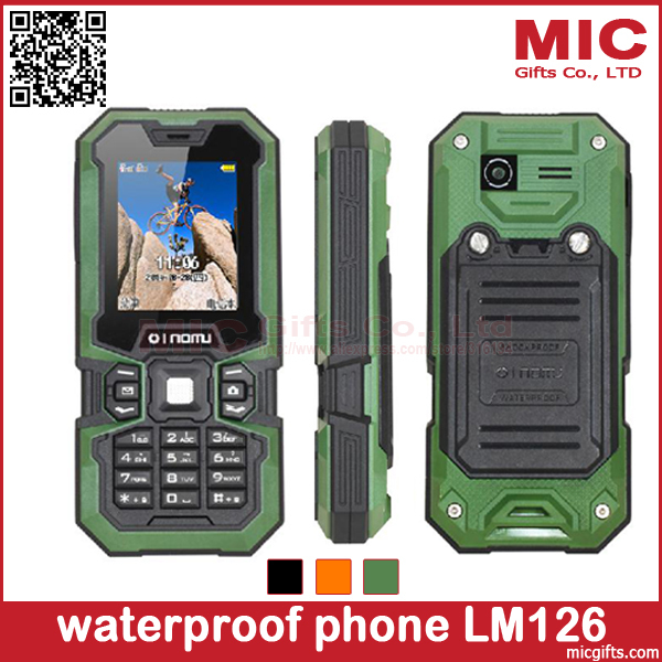 LM126 Unsinkable waterproof cell phone Dual sim Dual standby can float on the water support 72