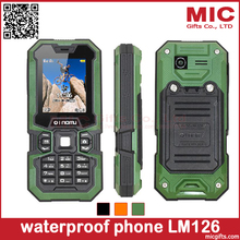 LM126 Unsinkable waterproof cell phone Dual sim Dual standby can float on the water support 72 national languages P425