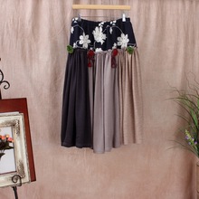 saia de renda adult tulle vintage artka suede steampunk chiffon maxi falda tubo rok falda flecos gonna cute fringe lolita skirt