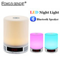 EDWO L2 MultifunctionWireless Bluetooth Speaker 2 IN 1 LED Night Light Stereo Handsfree Music Player Alarm