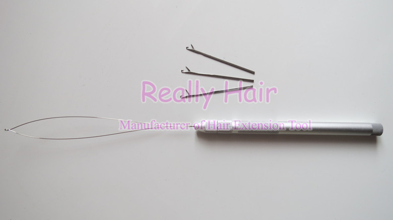 10pcs Aluminium Handle Multifunction Pulling Needle for Micro Rings Links Loop font b Hair b font