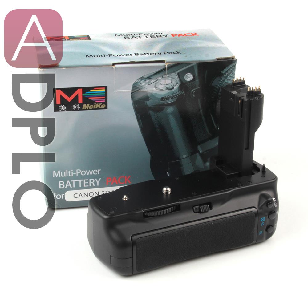 MeiKe Suit For C anon 5D Mark II Battery Grip replace as BG-E6 Power Pack Holder E OS 5D II