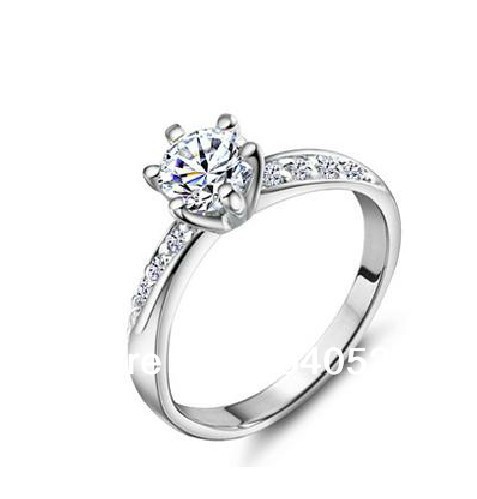 Real silver engagement rings