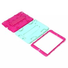 Hybrid Heavy Duty Tablet Case For Apple IPad mini 1 2 3 with Shockproof Plastic Soft