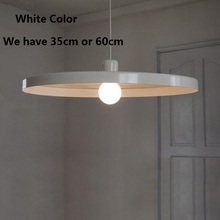 Modern TossB Disc Pendant Lamps Design Dinning Kitchen Room Lighting Pendant Aluminum Vintage Industrial Light Fixtures 110 220V