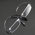 4 Color Super Light Eyeglasses Frame Eyewear Frames Rimless Men Unisex Glasses Frame Memory Optical Spectacles
