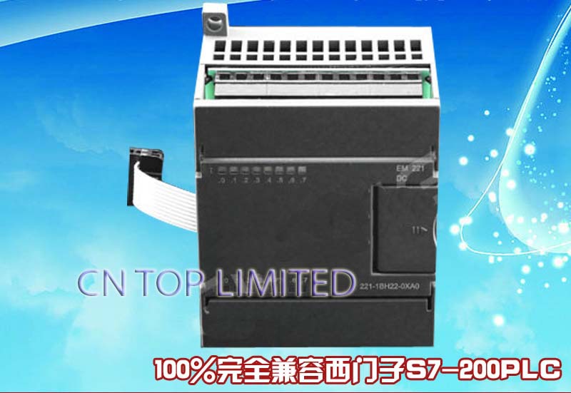 8 input 8 relay output PLC switch expansion module EM223R-I8RQ8 compatible with siemens host replace s7-200 6ES7223-1PH22-0XA0