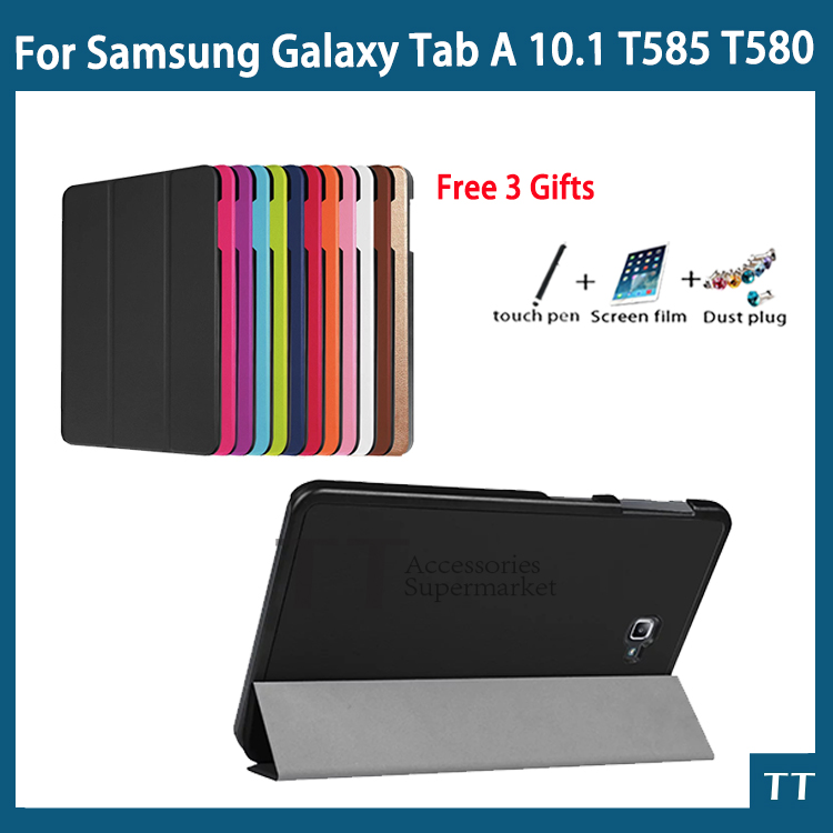     CaseFor Samsung Galaxy Tab 10.1 2016 T585 T580 SM-T580 T580N  +  +  