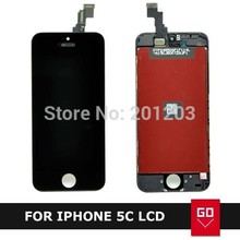 For Iphone 5C LCD Display With Touch screen Digitizer Assembly Black & white color + repair Tools 10pcs/lot via DHL
