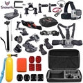 Free Shipping Go pro Accessories kit for gopro hero 5 hero 4 M20 SJ5000 EKEN H9R