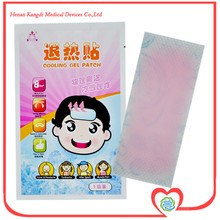 Health Care Product 4Pcs/lot Fever Cooling Patch 5x12CM Natural Fever Reducer For Infants Cold Fever Plaster Free Shipping