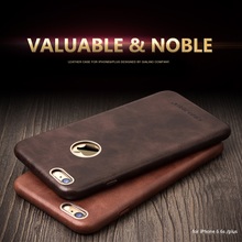 For iphone 6 6s case QIALINO Luxury Calf Skin Genuine Leather Case for iphone6/6s plus cover 4.7/5.5inch Ultra Slim Phone Case
