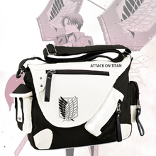 Hot Japan Anime Attack on Titan Messenger Bags Shingeki no Kyojin Aren Survey Corps Wings of Liberty Canvas Satchel Shoulder Bag