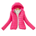 2017 children clothing winter girls jackets and coat cotton padded teenage girls winter coat hooded solid