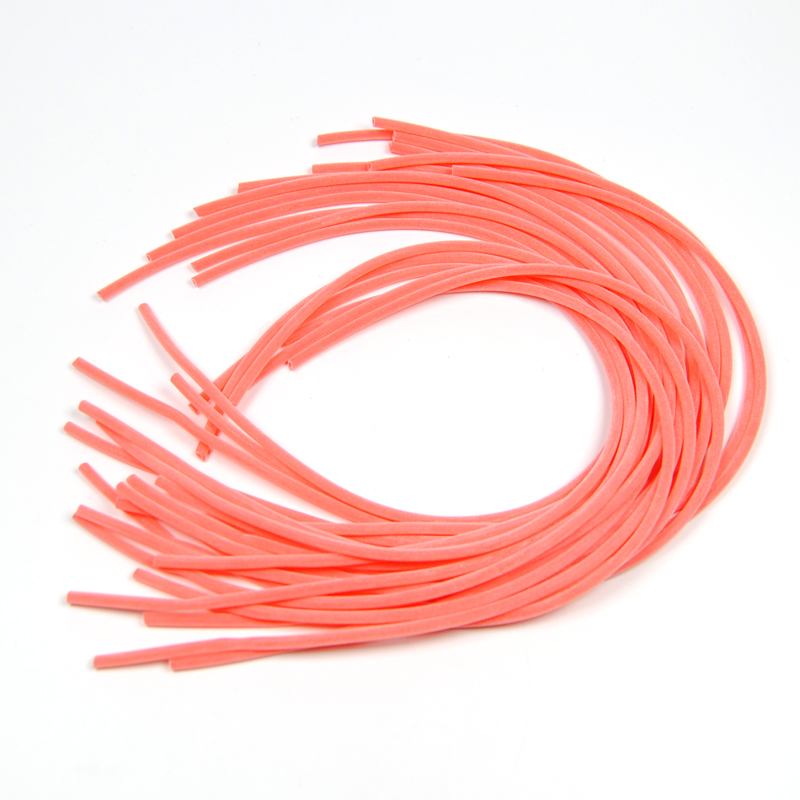 [20PCS] 2.5mm 30cm Rubber Tube for Fly Tying Fishing Float Seat Leader