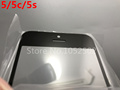 20pcs lot white black Replacement Outer LCD Touch Screen Front Glass Lens Cover Replacementfor iPhone 5