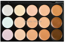 hot 15 colors Special Professional 15 Color Concealer s Facial Face Cream Care Camouflage Makeup Palettes