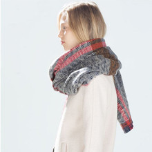 Fashion font b Tartan b font Winter Scarf Za Mixed Color Ra Scarf