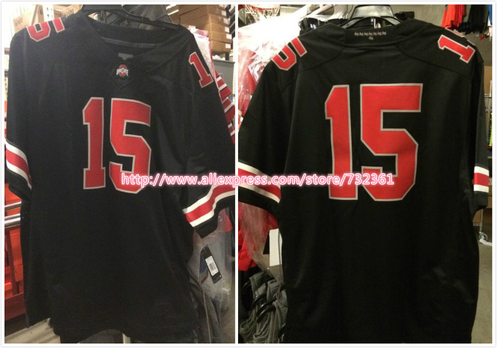 ohio state limited black jersey