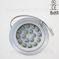 DC 12V 1 5w SMD 3528 18leds home kitchen LED under Cabinet Light wardrobe round flat