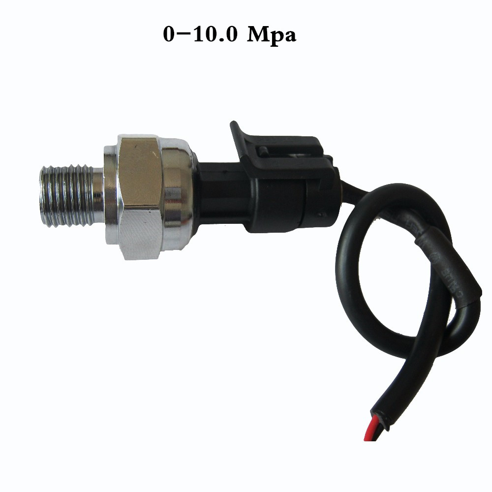 0-10 Mpa 0-1450 Psi Water Gas Pressure Sensor Air Compressor Pressure Transmitter G1/4 DC 5V