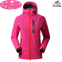 Waterproof Softshell Jacket Women Outdoor Camping Hiking Softshell Jackets Women Spring Windbreaker Chaqueta Impermeable Mujer