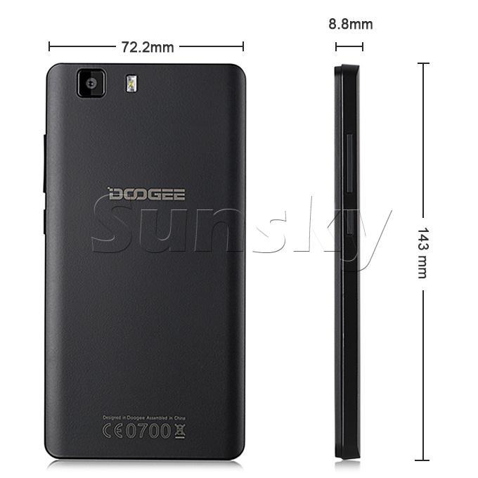  DOOGEE X5, 5,0 7- IPS HD Android 5,1 MTK6580  1,2  1  RAM 8  ROM 3 G GPS OTG