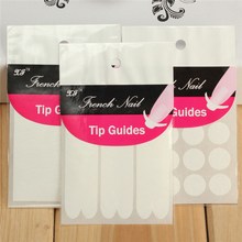 15Packs Nails Sticker Nail Art Decals French Manicure Form Fringe Tips Guide DIY Styling Beauty Tools