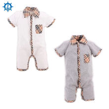 Summer Style Baby Boy Romper Newborn Baby Clothes pajamas New Born Baby Girl Clothing Ropa Bebe Children Toddlers Rompers HB022