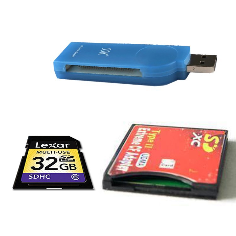 100 original lexar 32gb 16gb 8gb sdhc dual slot cf card type i adapter reader for canon nikon camera rumdxisk 33