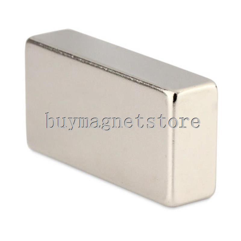 1pc N50 Super Strong Block Cuboid Neodymium Magnets 40 x 20 x10mm Rare Earth Free Shipping!ndfeb Neodymium  magnets