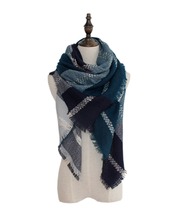 Free Shipping Pashmina Popular Thick Cozy Cashmere Comfortable Blanket Scarf Tartan Delicate Versatile Shawl Fall Winter 2016