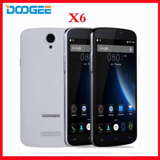 Original Doogee X6 Android 5 1 Smartphone MTK6580 1280 x 720 Pixels 1G RAM 8G ROM