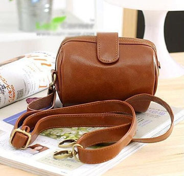 Women Bag PU Leather Women Messenger Bags Camera Bag Women handbag 100PCS lot