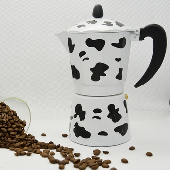 Новое поступление бесплатная доставка 9 чашки (чашек) счетный творческий Alumnium эспрессо мока-кофеварка