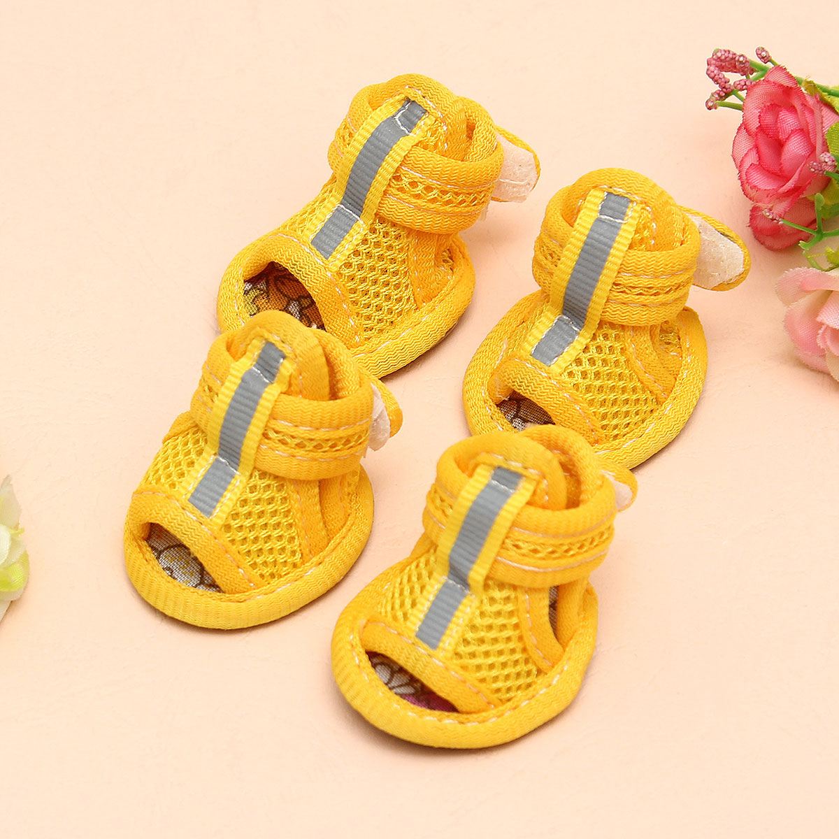 Retail Fashion Casual Anti Slip Small Dog Shoes For Cute Pet Shoes