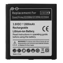 New high quality 3.8V / 2800mAh Rechargeable Li-ion Battery for Samsung Galaxy Grand Prime G5308W G5309W G5306W