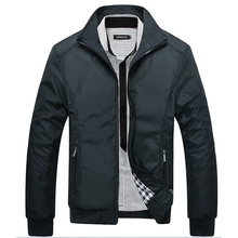 Men’s Jacket Autumn Winter Male Overcoat Warm 2015 New Arrival Stand and Slim Casual Style Waterproof MWJ687