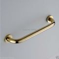 Free Shipping Wholesale And Retail Good Quality Golden Bbathroom Tub Safety Grab Bar For The Old