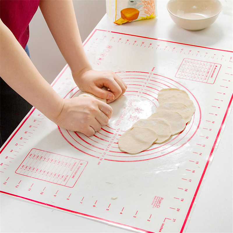 Silicone Fiberglass Baking Sheet Rolling Dough Pastry Cakes Bakeware Liner Pad Mat Oven Pasta Cooking Tools Kitchen Accessories