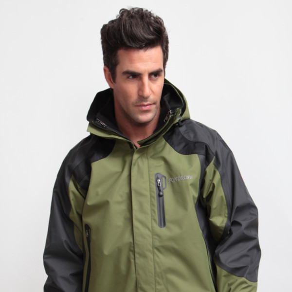 High Quality Outdoor Men Jackets Breathable Waterproof Windproof 2-Pieces Rainproof Softsmell Men Wear Pizex Sport Jacket 809