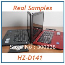 Freeshipping 14 1 LED laptop with Intel Atom Dual core D2500 1 86Ghz CPU 4GB RAM