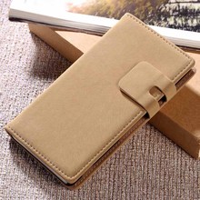 Luxury Z3 Wallet Cover Soft Feel PU Leather Case For Sony Xperia Z3 D6603 D6653 Card